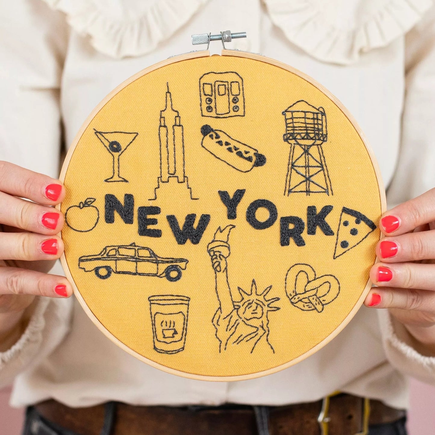 Kit de broderie New York