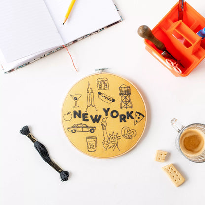 New York Embroidery Kit
