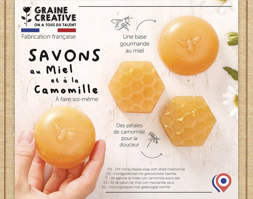 Kit fabrication savon - Graine créative - Miel et Camomille GRAINE CREATIVE