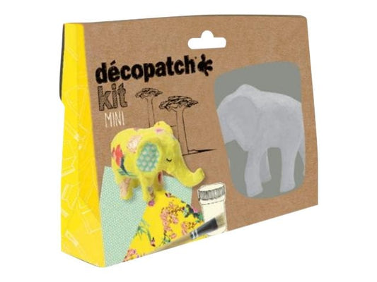 Mini kit Décopatch - Elephant