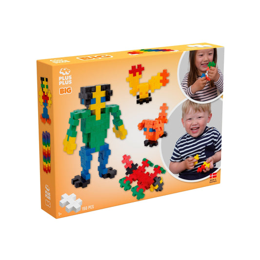 Boite BIG Basic de 150 pièces - jeu de construction enfant - PLUS PLUS plus plus