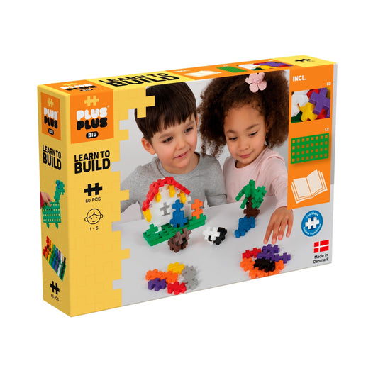 Kit découverte BIG de 60 pièces - jeu de construction enfant - PLUS PLUS kontiki