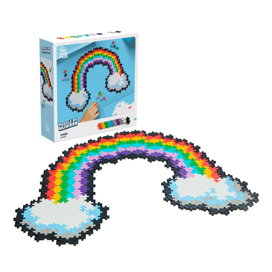 Puzzle L'arc en ciel - 500 Pcs - jeu de construction enfant - PLUS PLUS plus plus