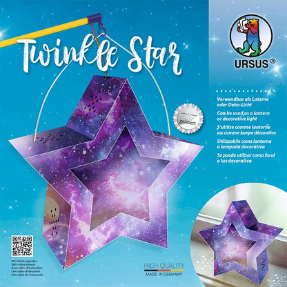 Kit de bricolage lanterne Étoile scintillante « Galaxie » URSUS®