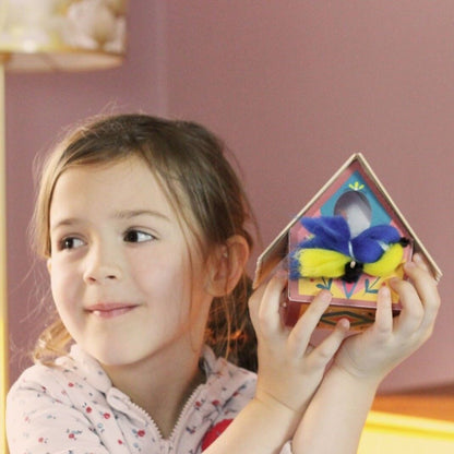 Kit Maison à oiseaux à fabriquer - Kit bricolage/activité enfant en français/anglais