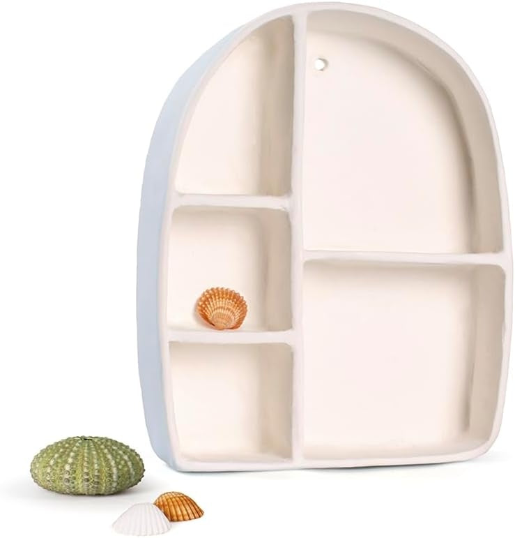 Kit DIY Étagère en Argile – Jovi Air Dry Shelf | Loisir créatif enfant & adulte – Pâte autodurcissante + Peintures & Outils