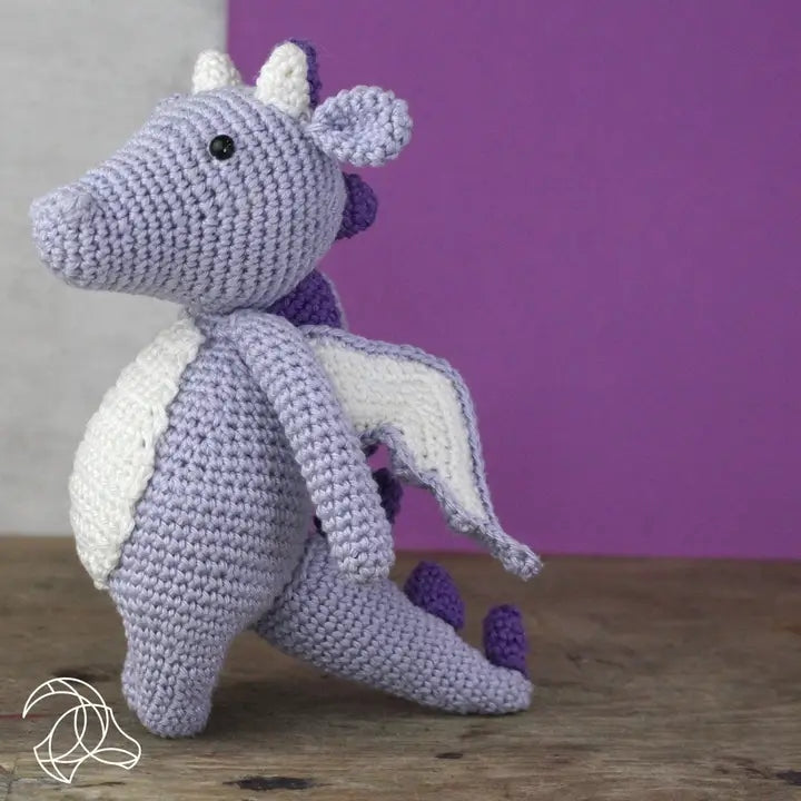 Kit amigurumi crochet - Syl Dragon Hardicraft