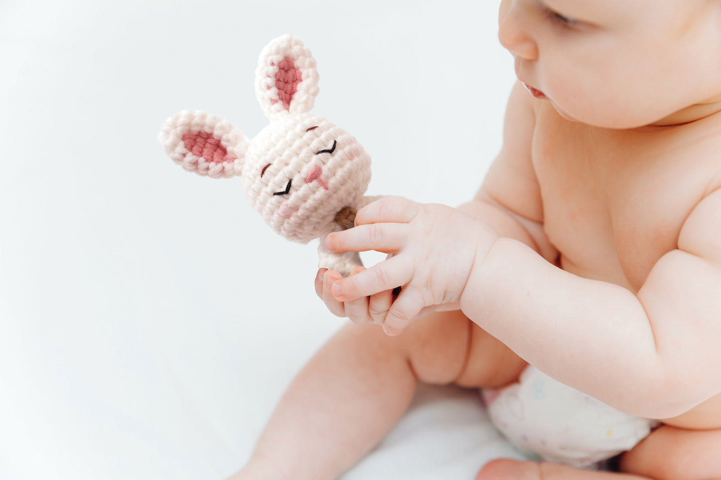 KIT MY AMIGURUMI RABBIT RATTLE 