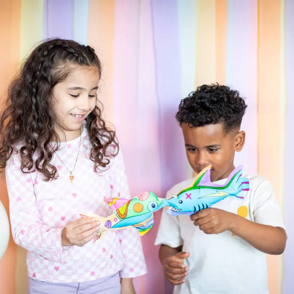 Aufblasbare Malvorlage für den Kindergeburtstag