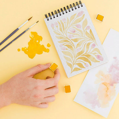 Carnet de Coloriage A6 – Motifs Floraux | Maison Joliette | Fabriqué en Franc
