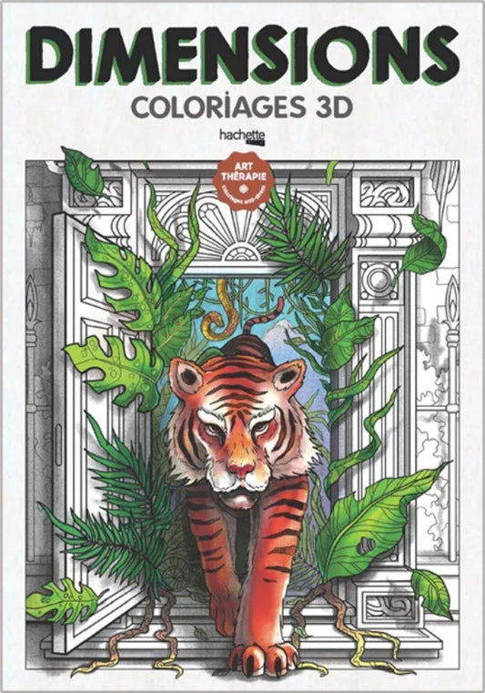 Art thérapie coloriages 3D François Gautier