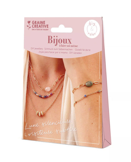 DIY Stones 'Graine Créative' Jewelry Kit