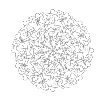 LIVRE DE COLORIAGE - Cute mandalas Hachette Heroes