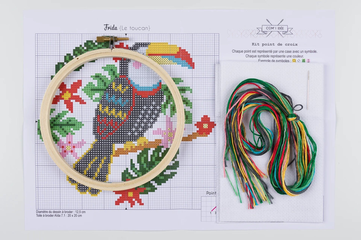 Kit point de croix | Bella COM'1 IDÉE Com'1 Idée