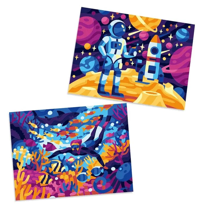 Peinture par numéros Kids "Astronaut and Maritime World" Winnie's Picks