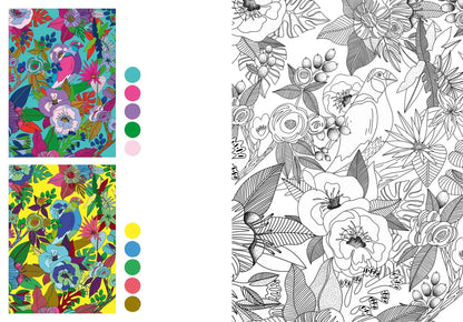 Art thérapie coloriages INSPIRATION Nature Hachette Heroes