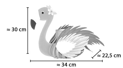 Kit de fabrication de lanternes « Flamingo » URSUS®