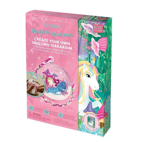 Terrarium licorne Box Candiy forêt magique