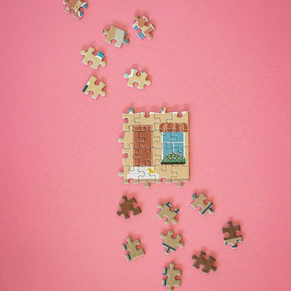Puzzle 1000 pièces Pédalons au fil de l'eau Maison Joliette