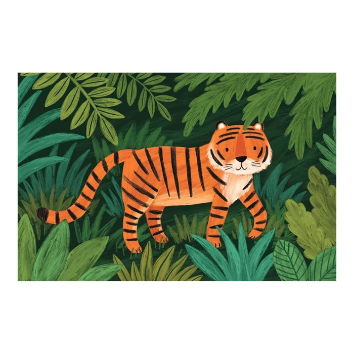 Invitations Animaux de la Jungle à Personnaliser – Set Anniversaire Enfant