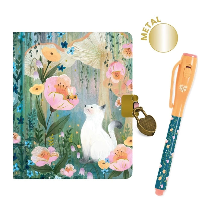 Carnet Secret Magique Kendra Djeco – Journal Intime avec Stylo Invisible
