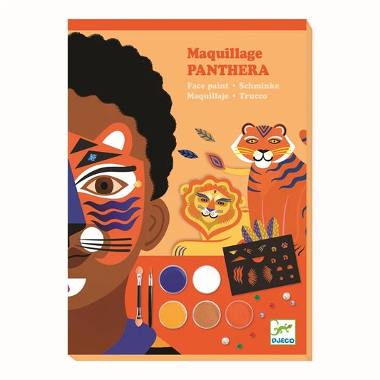 Set de Maquillage Panthera Enfant – Tigre, Lion & Guépard | Joy Cadeaux Djeco