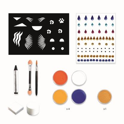 Set de Maquillage Panthera Enfant – Tigre, Lion & Guépard | Joy Cadeaux