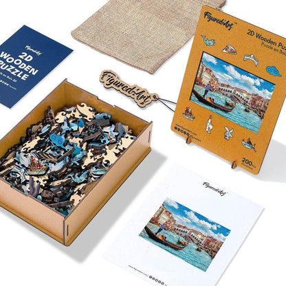 Wooden Puzzle for Adults - The Venice Canal