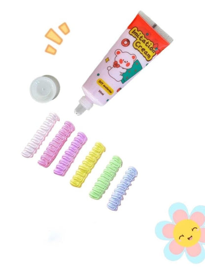 KIT Decoden Kawaii barrettes – Loisirs créatifs Maison Ayaka