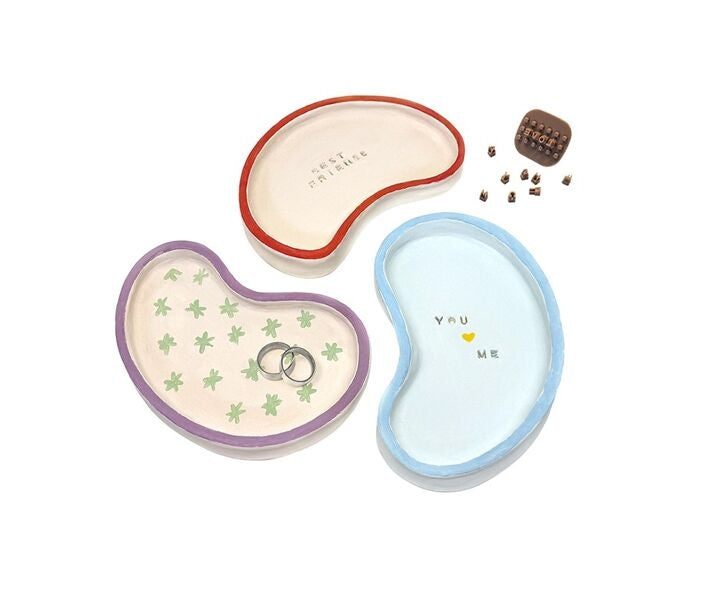 Jovi - Kit DIY Coupelles à Personnaliser | Argile autodurcissante + tampons + peintures