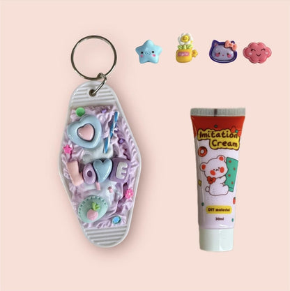 Kit Decoden Kawaii porte-clés Motel Maison Ayaka
