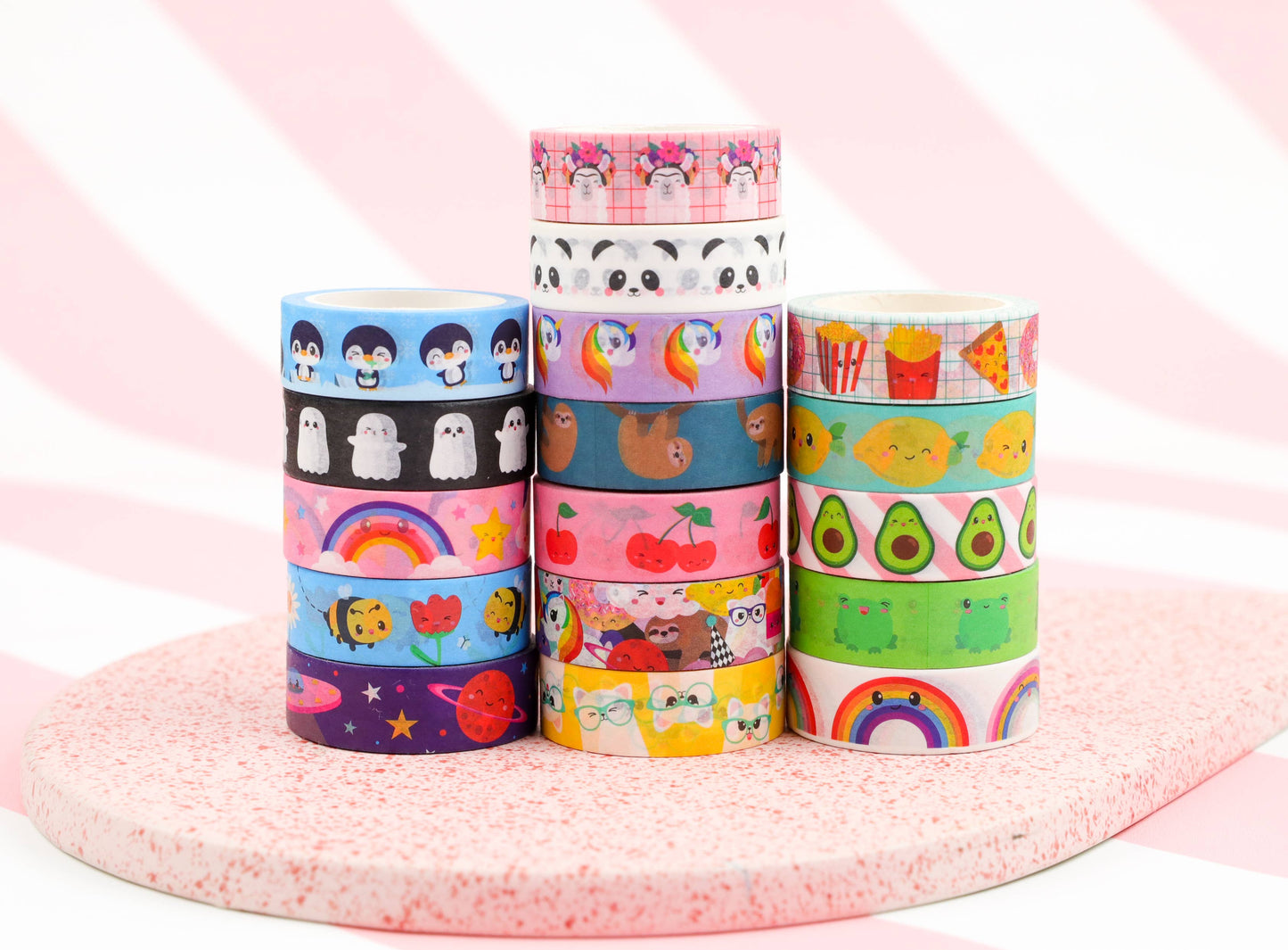 Washi Tape Cerises – Ruban Adhésif Kawaii Scrapbooking & Bullet Journal Studio Inktvis B.V.