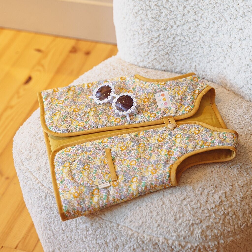 Kit couture Gilet de berger fille – Modèle Apolline