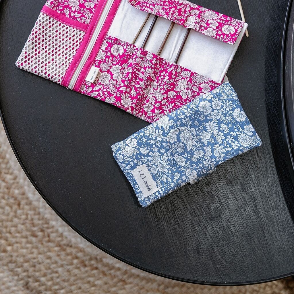 Kit Pochette pour Crochets & Co – Modèle Bleue