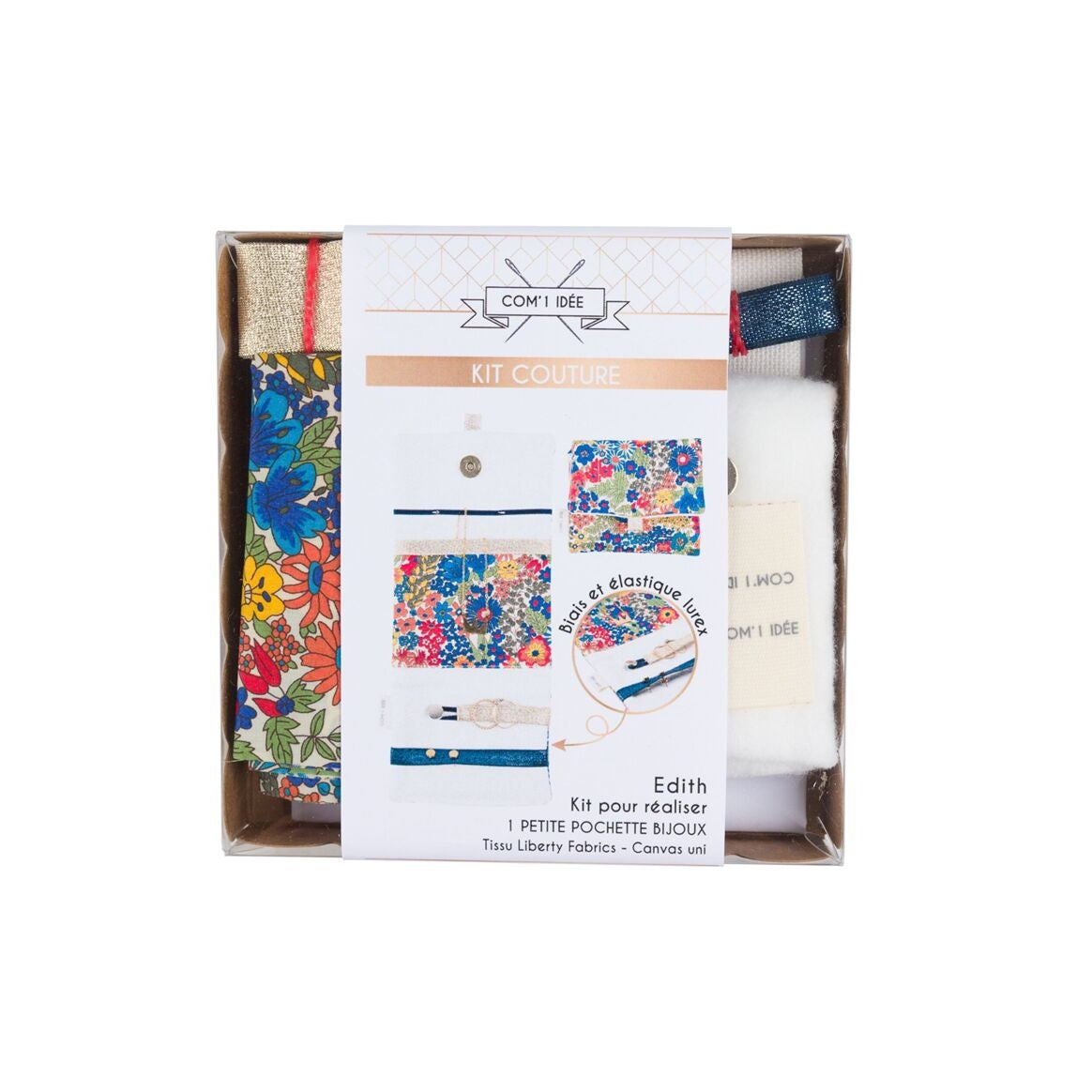 Kit Petite Pochette à Bijoux – Modèle Edith