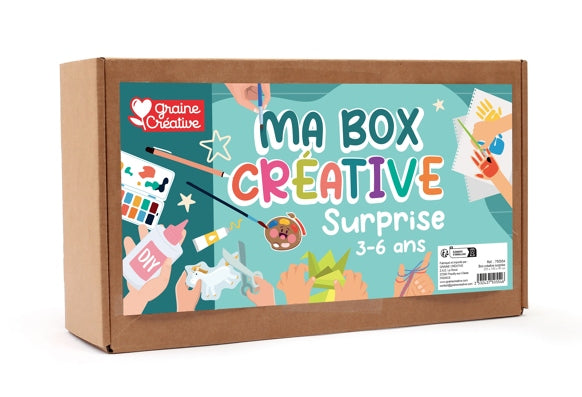 BOX CRÉATIVE N°2 – Graine Créative | Activités manuelles enfants 3-6 ans