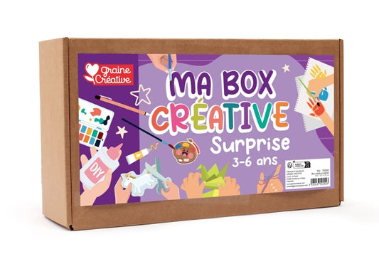 BOX CRÉATIVE N°3 – Graine Créative | Activités manuelles 3-6 ans