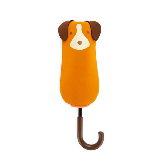 Parapluie, Puppymbrella, marron, avec housse, nylon Balvi