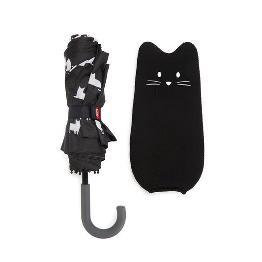 Parapluie Batumbrella – Balvi | Parapluie chauve-souris noir avec étui néoprène Balvi