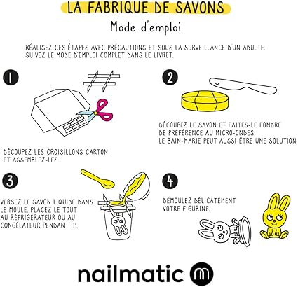 Kit DIY Bain Fabrique de boules de bain NAILMATIC