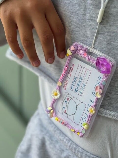 Kit Kawaii Porte Badge DIY – Décoden