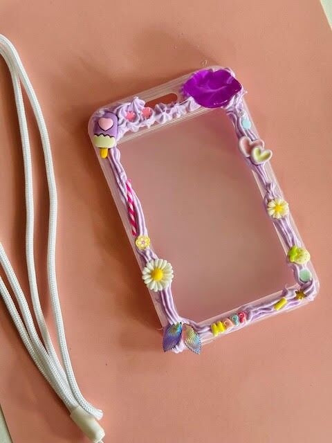 Kit Kawaii Porte Badge DIY – Décoden