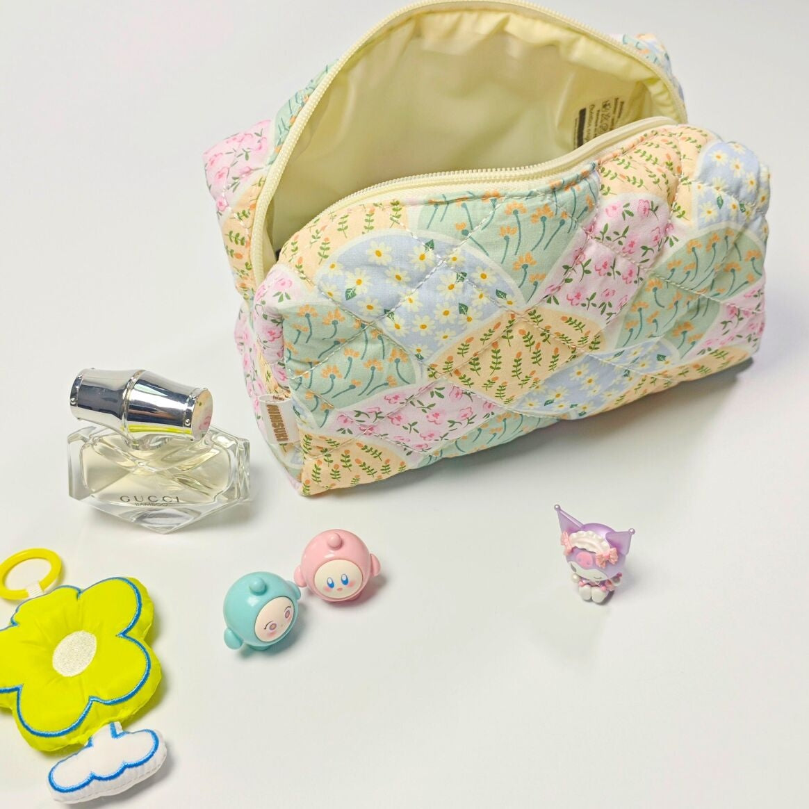 Coffret Sac & Trousse Jardin d’Éventails Japon – Idée Cadeau Élégante Kawaii MINISUKI