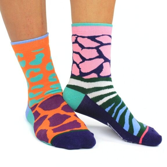 Coffret Chaussettes Dépareillées – 6 Chaussettes Fantaisie | United Oddsocks (UK 4–8 / EU 37–42) United Oddsocks