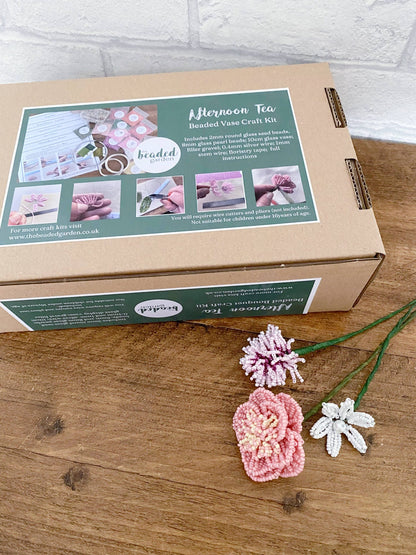 Kit de bricolage pour vase à thé Afternoon. Une idée cadeau créative.