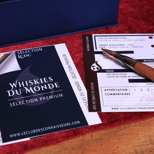 Coffret dégustation Whiskys du monde Premium 6 x 40ml Le Club des Connaisseurs