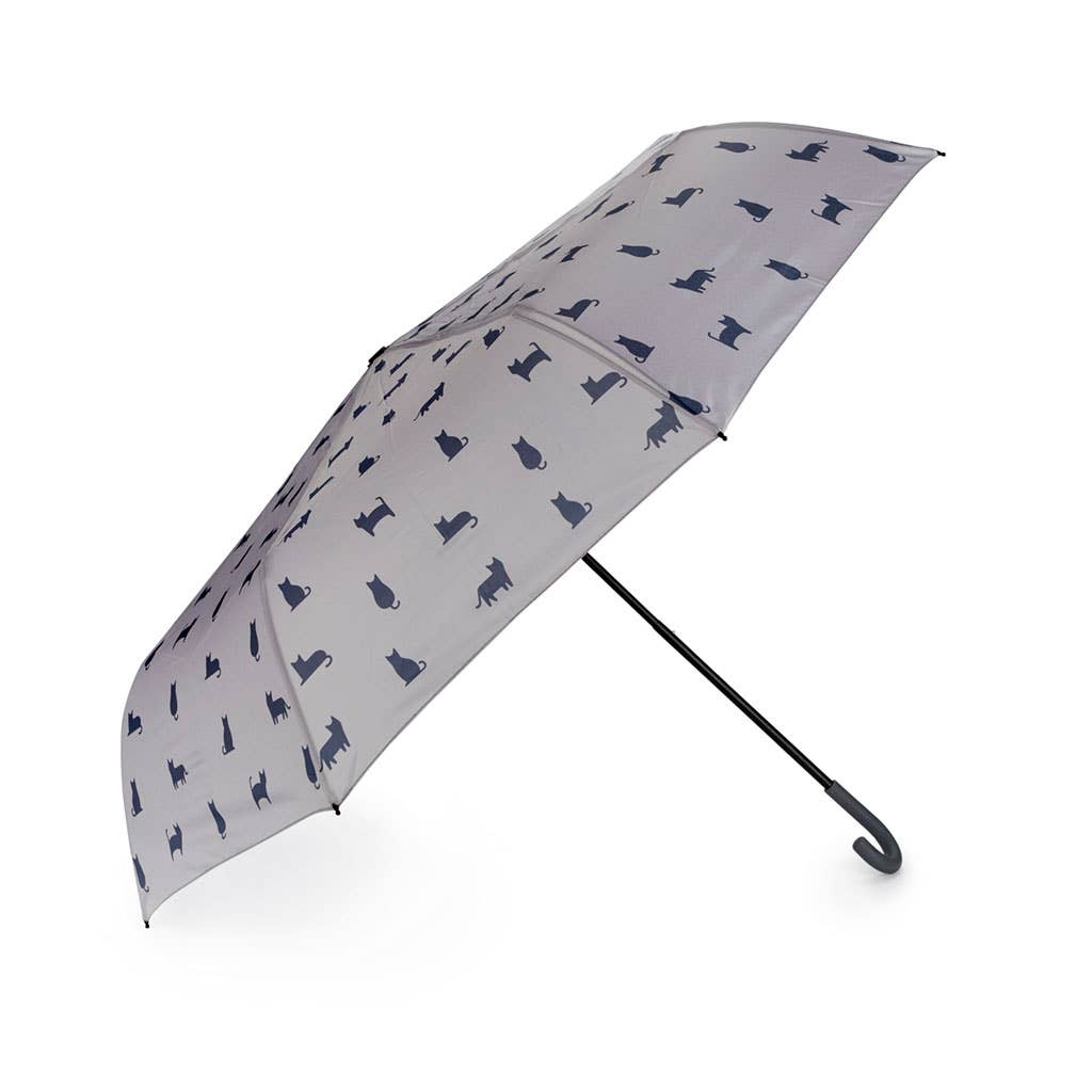Parapluie Meowmbrella Gris avec Housse – Balvi Design Balvi