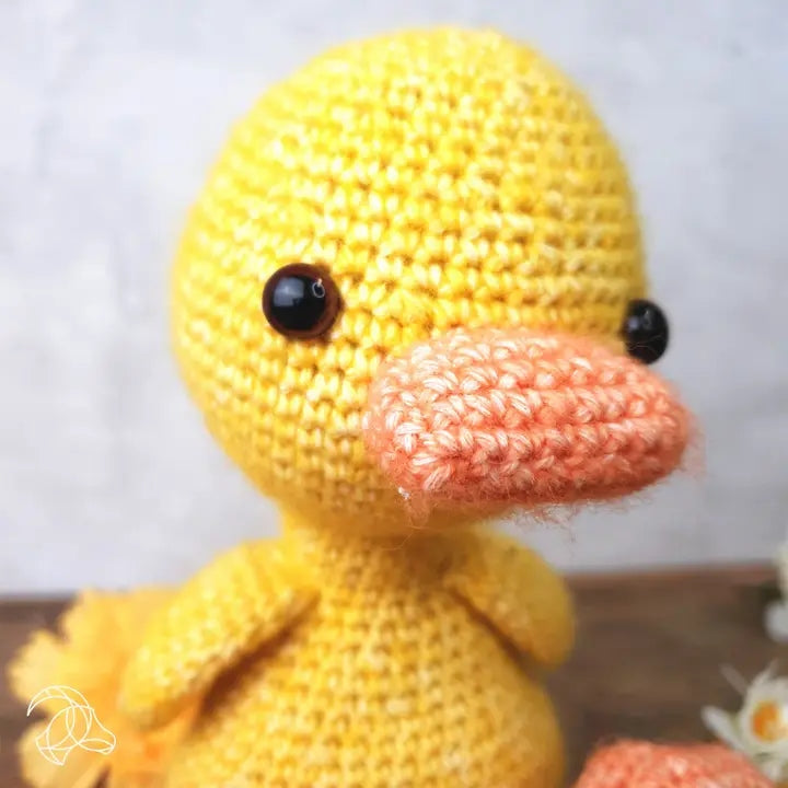 Kit Amigurumi de crochet DIY Abby Duck