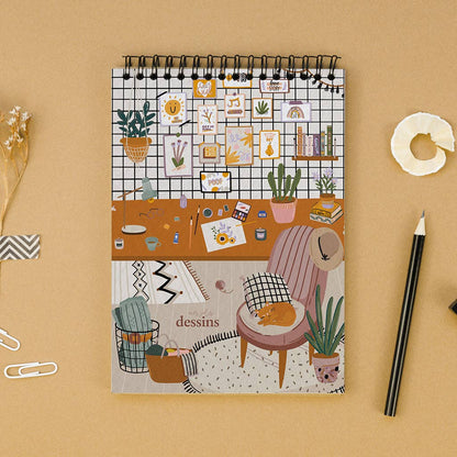 Carnet de dessin – L’atelier Maison Joliette Maison Joliette