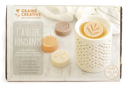 Kit DIY L'Atelier Fondants à Bougie GRAINE CREATIVE